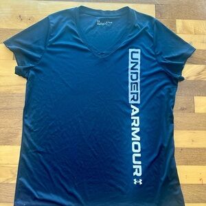 Under Armour Black Fitted Short Sleeve T-Shirt